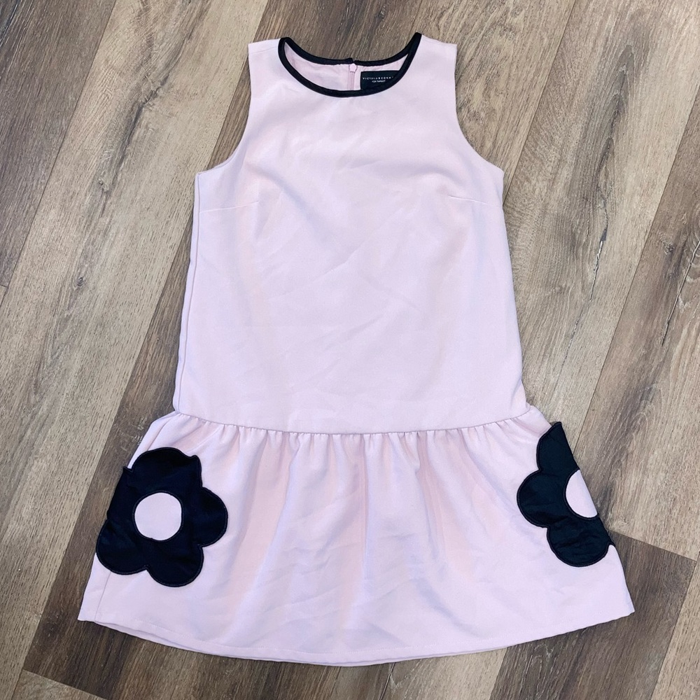 Victoria Beckham Sleeveless Dress Pockets Outfit Spring Easter Large 10/12 Girl